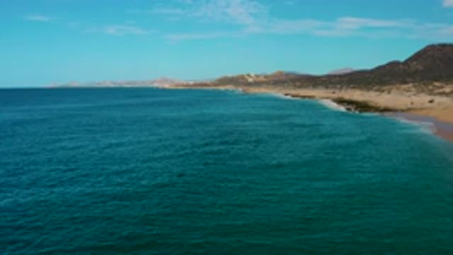 LAGUNA BEACH BCS MEXICO-2020: Crystal Sea Waters With Waves