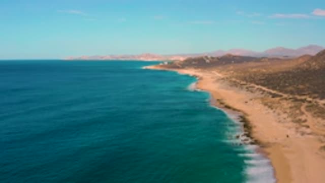 LAGUNA BEACH BCS MEXICO-2020: A Vast Sea With Mild Waves