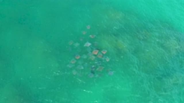 LAGUNA BEACH BCS MEXICO-2020: Rocks Sinking Inside The Crystal Sea
