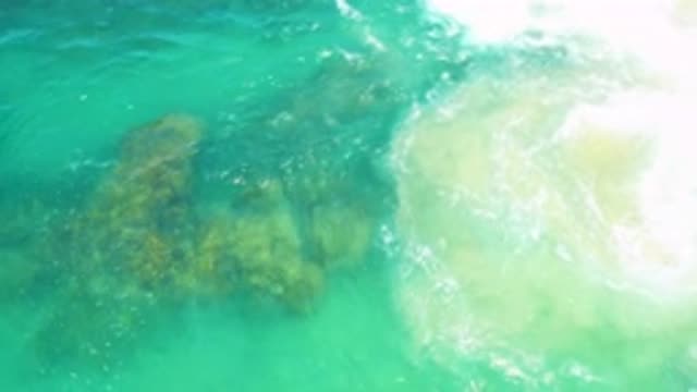 LAGUNA BEACH BCS MEXICO-2020: Rocks Under Sea Looks Beautiful