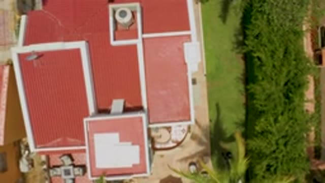 PALMILLA BEACH BCS MEXICO-2020: Top View Of A Red Roof's House Bordered By A