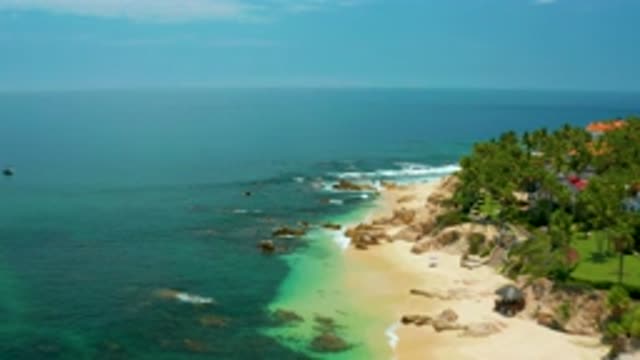 PALMILLA BEACH BCS MEXICO-2020: Sea Located Near Beach And Trees