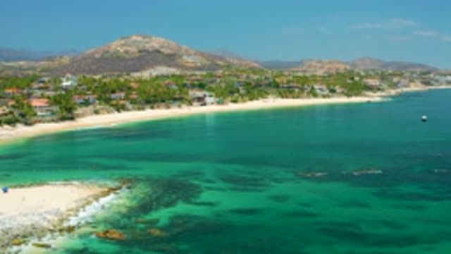 PALMILLA BEACH BCS MEXICO-2020: Blue Sea Water Along The Shore
