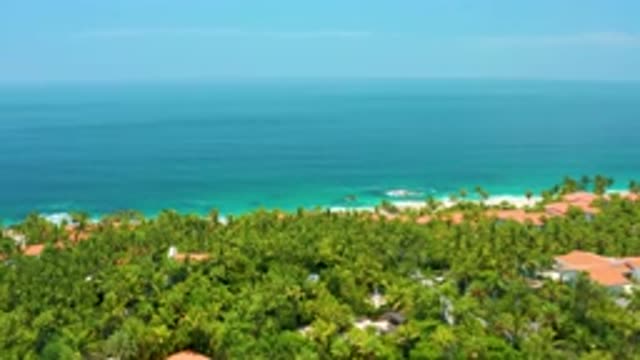 PALMILLA BEACH BCS MEXICO-2020: Beautiful Coastal View Of Ocean And Jungle