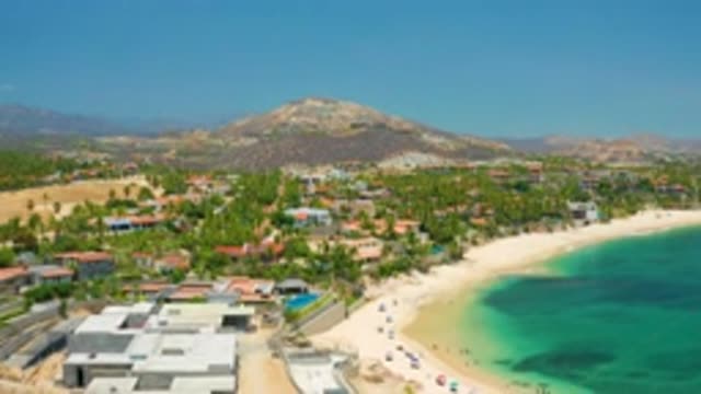 PALMILLA BEACH BCS MEXICO-2020: Descending Video On The Beach