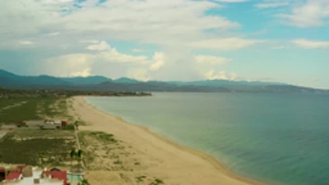 LA RIBERA BCS MEXICO-2020: Beautiful Beach With Mountain Landscape In The