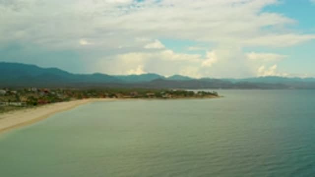 LA RIBERA BCS MEXICO-2020: Beautiful Ocean Beach With Mountains In The Back