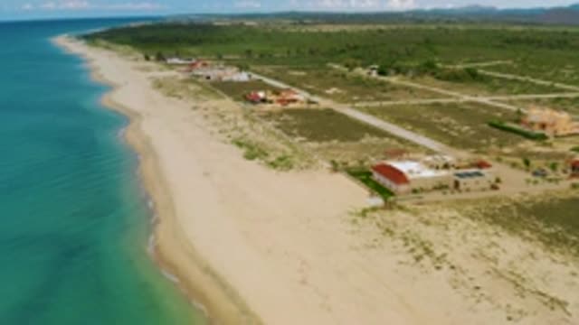 LA RIBERA BCS MEXICO-2020: Aerial Panorama Of The Beach