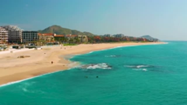 DREAMS BEACH BCS MEXICO-2020: Crystal Clear View Of The Blue Green Ocean As We