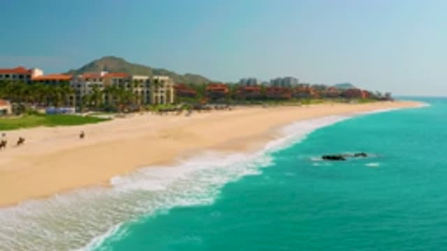 DREAMS BEACH BCS MEXICO-2020: White And Brown Building On Sand Beach Shore