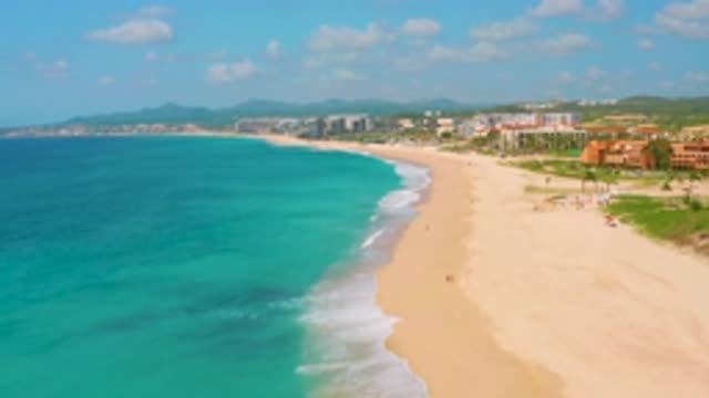 DREAMS BEACH BCS MEXICO-2020: Blue Sea Water Sky-Blue Clouds Cold Water Fish
