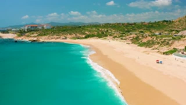 DREAMS BEACH BCS MEXICO-2020: The Long and Amazing Sea Water With Mild Waves