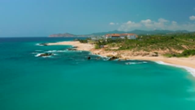 DREAMS BEACH BCS MEXICO-2020: Marine Nature Sea With A Beautiful Day And Waves