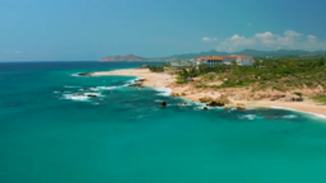 DREAMS BEACH BCS MEXICO-2020: View Of The Ocean With Mountain Ranges In The Background