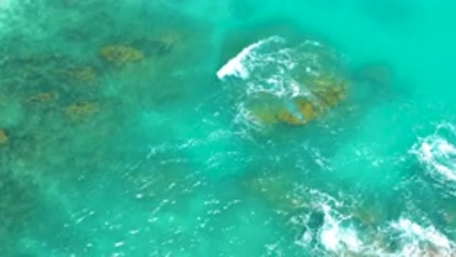 DREAMS BEACH BCS MEXICO-2020: A View Of The Sea In Motion Along A Reef