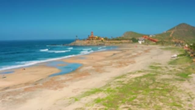 CERRITOS BCS MEXICO-2020: Beautiful Blue Water Uncrowded Sea Beach