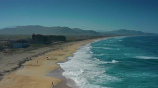 CERRITOS BCS MEXICO-2020: A Spectacular View Of A Sea Near Forest Area