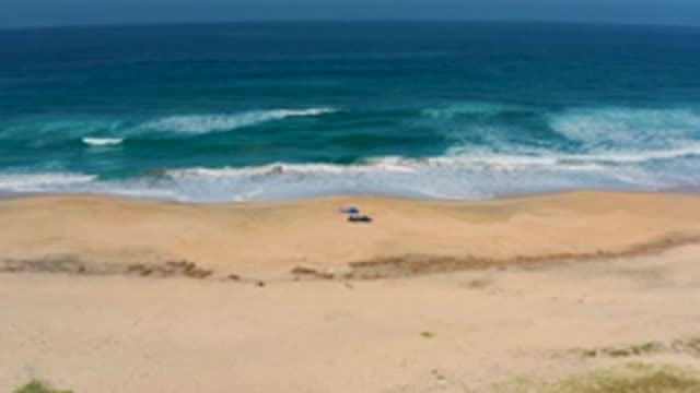 CERRITOS BCS MEXICO-2020: The Water Movement Of A Sea Near Land