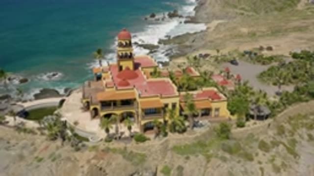 CERRITOS BCS MEXICO-2020: Ocean Mansion Moroccan Beach Waves Tan Relax Royalty