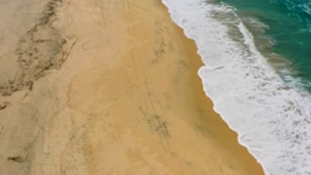 CERRITOS BCS MEXICO-2020: Long Beach With Soft Sand Blue Crystal Clear Sea Water