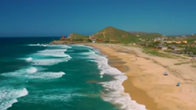 CERRITOS BCS MEXICO-2020: A White Waves Hitting