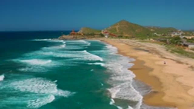 CERRITOS BCS MEXICO-2020: The Beautiful Sensation Of The Sound Of The Waves Of