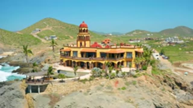 CERRITOS BCS MEXICO-2020: Video Showing A Monument On The Seashore Besides The