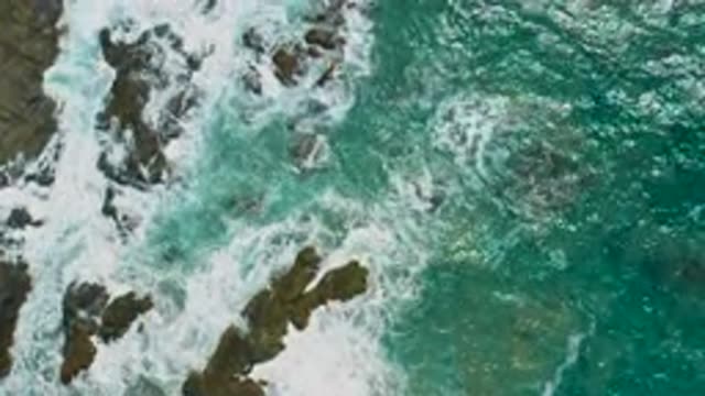 CERRITOS BCS MEXICO-2020: Hard Rocks Sinking Inside The Crystal Clear Sea Water