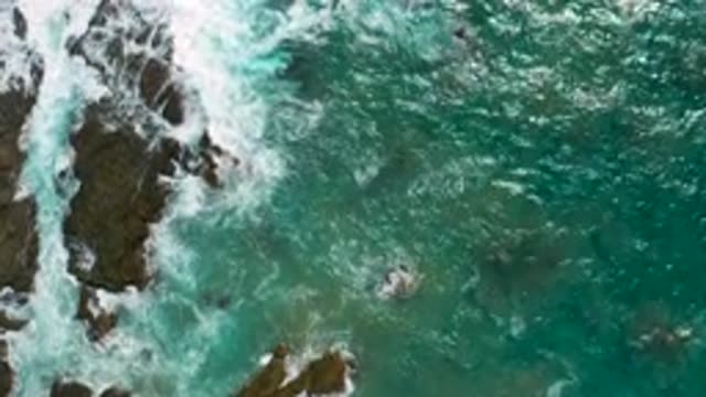CERRITOS BCS MEXICO-2020: Walking In The Rock Of A Crystal Clear Ocean
