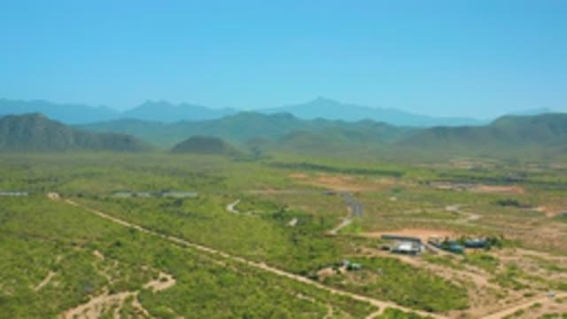 CERRITOS BCS MEXICO-2020: Beautiful Nature With Full Of Greenery Surrounded By Hills And Mountains