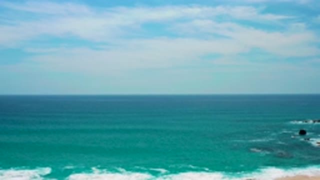SECRETS MARQUIS LOS CABOS MEXICO-2020: Ocean Waves Washing Up On The Beach