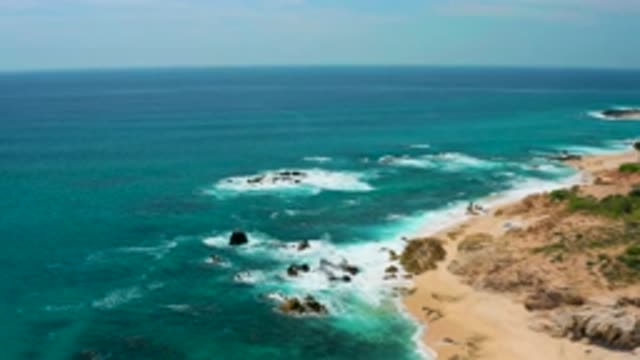 SECRETS MARQUIS LOS CABOS MEXICO-2020: Bird's Eye View Of A Rocky Coastal Island