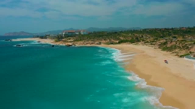 SECRETS MARQUIS LOS CABOS MEXICO-2020: Flying Over A Remote Beach