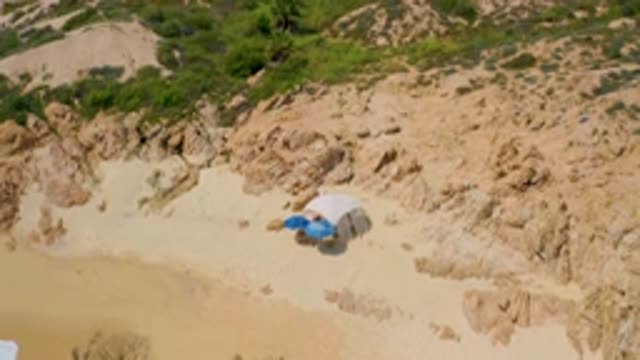 SECRETS MARQUIS LOS CABOS MEXICO-2020: People Camping On Rocky Beach