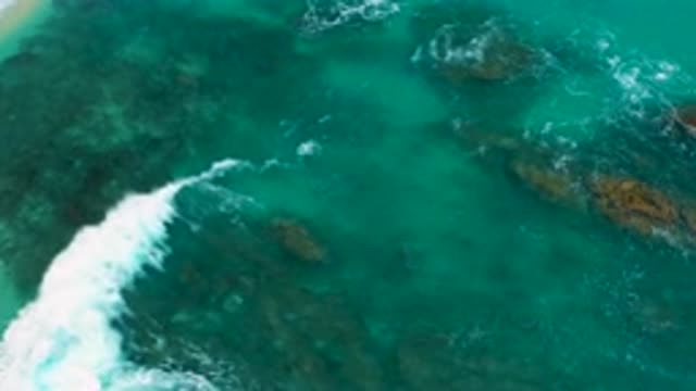 SECRETS MARQUIS LOS CABOS MEXICO-2020: Scenic View of Ocean Waves Cascading Over Rocks