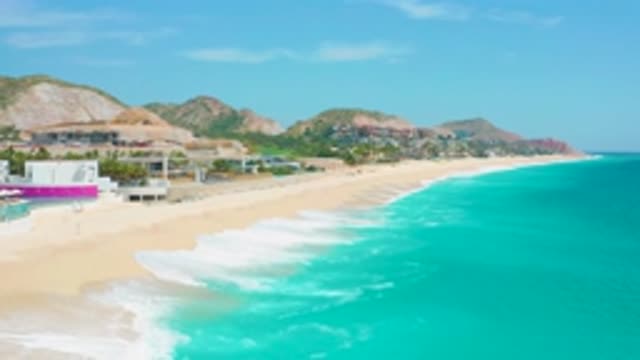SECRETS MARQUIS LOS CABOS MEXICO-2020: Camera Panning Over Beautiful Ocean