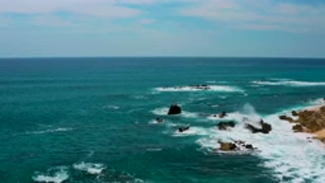 SECRETS MARQUIS LOS CABOS MEXICO-2020: Beautiful Drone Shot Of A Seashore Or A Beach