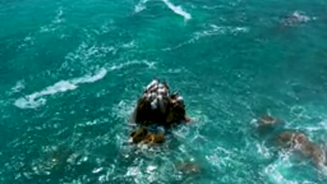 SECRETS MARQUIS LOS CABOS MEXICO-2020: Solid Rocks On A Blue Sea Water