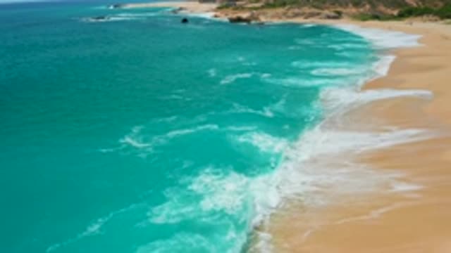 SECRETS MARQUIS LOS CABOS MEXICO-2020: Sea Waves Reaching Side of Beach
