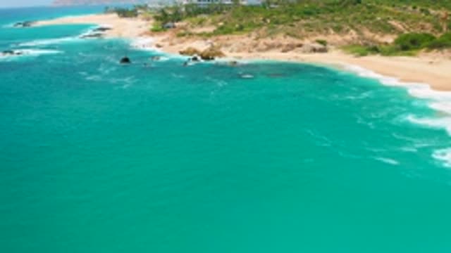 SECRETS MARQUIS LOS CABOS MEXICO-2020: Blue Waves Wash Against Sandy Coast