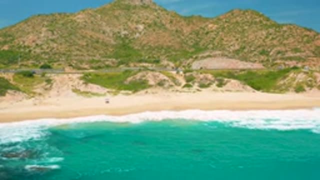 SECRETS MARQUIS LOS CABOS MEXICO-2020: Cars Traveling Across The Sandy Roads