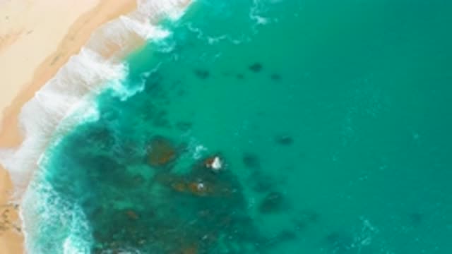 SECRETS MARQUIS LOS CABOS MEXICO-2020: Helicopter View Of Ocean Waves Crashing