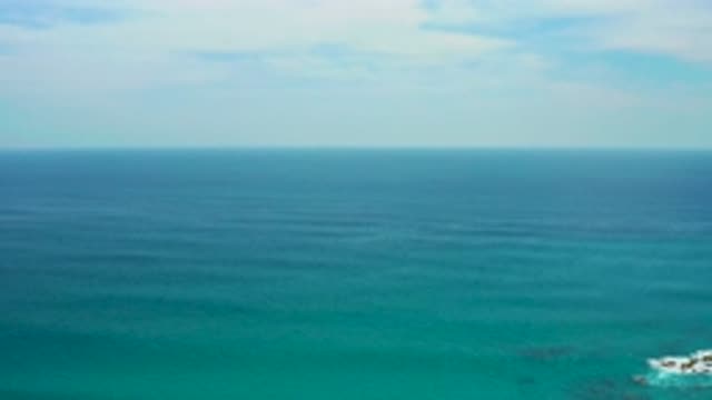 SECRETS MARQUIS LOS CABOS MEXICO-2020: Ocean Carrying Marine Debris Blue Green