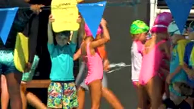 CABO SAN LUCAS MEXICO-2020: In a Little Happy Place Called Children Party Pool