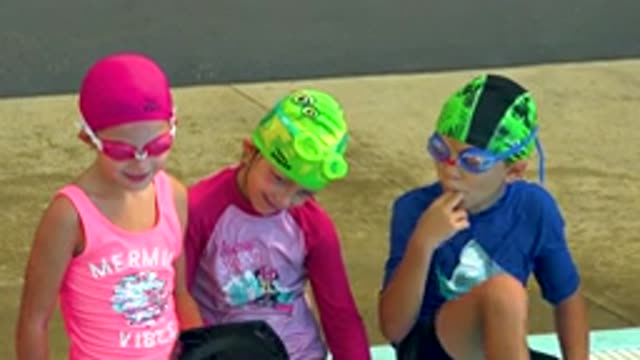 CABO SAN LUCAS MEXICO-2020: A Funny Kid in The Pool