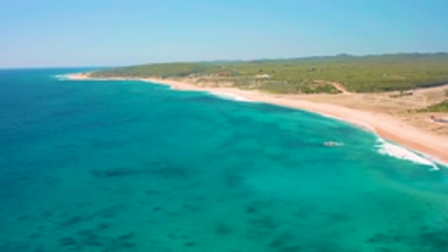 EL CARDONCITO BCS MEXICO-2020: Sand Beach Ocean Sea Water Wave Movement Surf