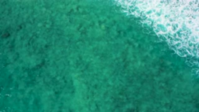 EL CARDONCITO BCS MEXICO-2020: Sea Waves Go Front And Make Foam