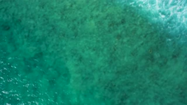 EL CARDONCITO BCS MEXICO-2020: Transparent Blue Crystal Clear Sea Water With Gentle Waves