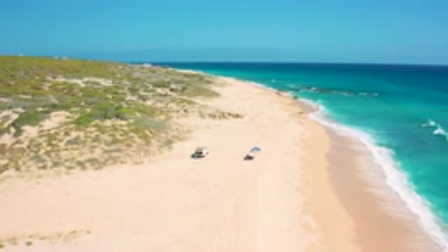 EL CARDONCITO BCS MEXICO-2020: Panoramic Beach From Above