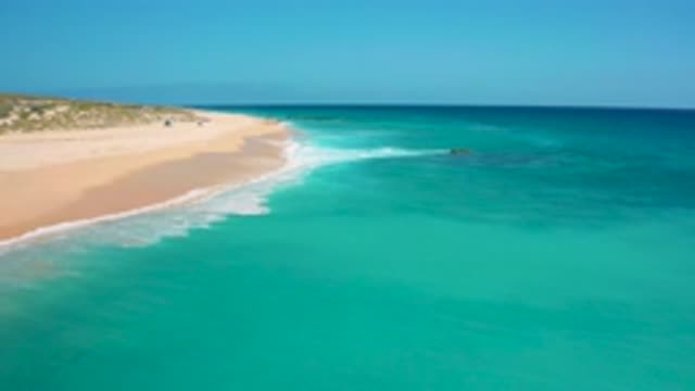 EL CARDONCITO BCS MEXICO-2020: Sandy Shore Meets Blue Waves With Rocks